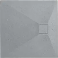 Sprchová vanička čtvercová Magnum Grey 90x90x2,5 Rea K4106