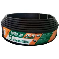 Záhradný obrubník COUNTRY LINE čierny 9 m