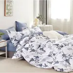 Posteľná bielizeň  bavlnený satén ALBS-01337B 160x200 Lasher