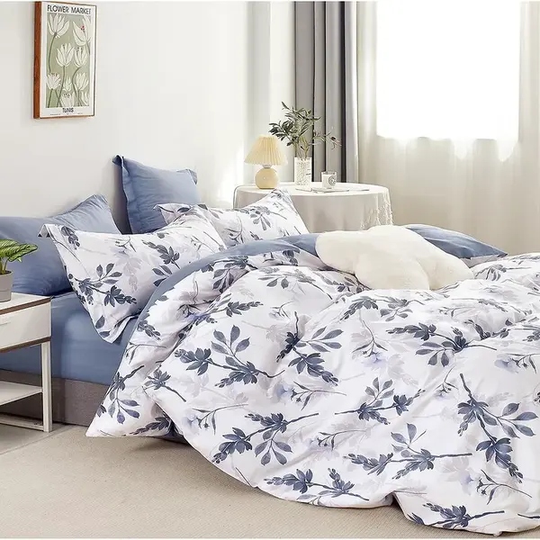 Posteľná bielizeň  bavlnený satén ALBS-01337B 160x200 Lasher