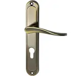 Dverová kľučka MEGAN WB72 antická mosadz