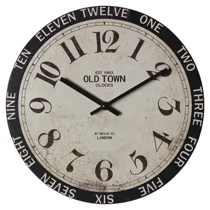 Nástěnné hodiny Bailey 30x4cm