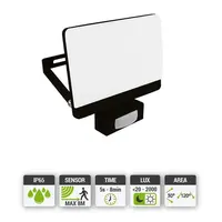 Reflektor Bryza 04246 LED S 15W černý NW