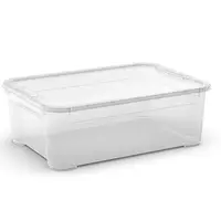 Box s víkem 32l transparentní