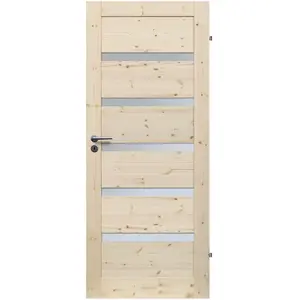 Interiérové dveře Wezuwiusz 5S 90P sukaté nelakované