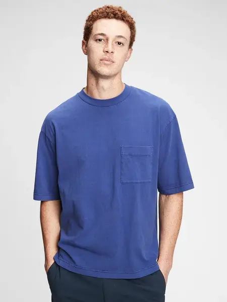 GAP Tričko ss overszed - Pánské