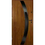 Dvere vchodové Selene 90L zlatý dub