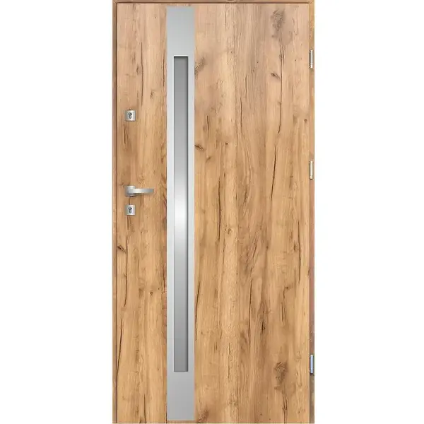 Dvere vchodové Tyfon 90P dub sonoma