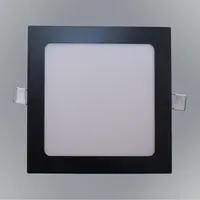 LED panel SQUARE 18W 4200K štvorcový čierny