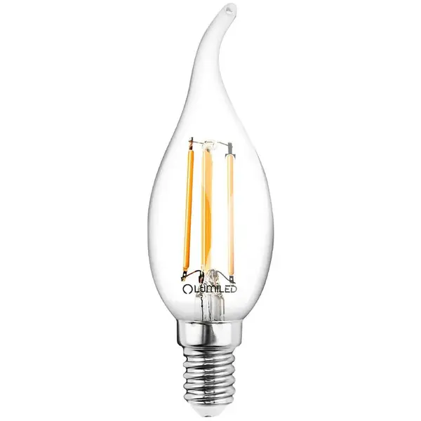 Žiarovka LED plameň FIL CL 7W E14 806LM 3000K