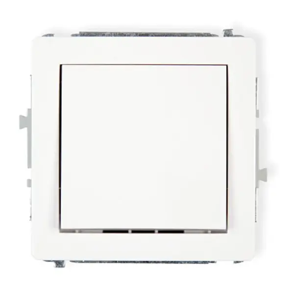 Vypínač jednopólový biely D DWP-1