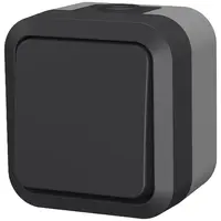 Zvončekový spínač AQUA PRO IP55 grey 60322