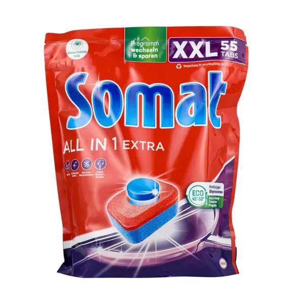Somat All in 1 Extra tablety do myčky nádobí 55 ks