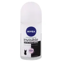 Nivea Black & White kuličkový antiperspirant Invisible Clear 50 ml