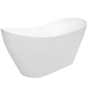 Voľne stojaca vaňa Viya 170/72 + sifón klik-klak chróm