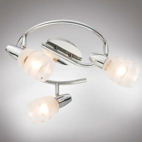 Stropné bodové svietidlo 54985-3 K3 chróm