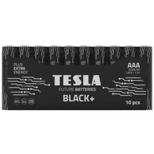 Baterie Tesla AAA LR03 Black+ multipack 10 ks