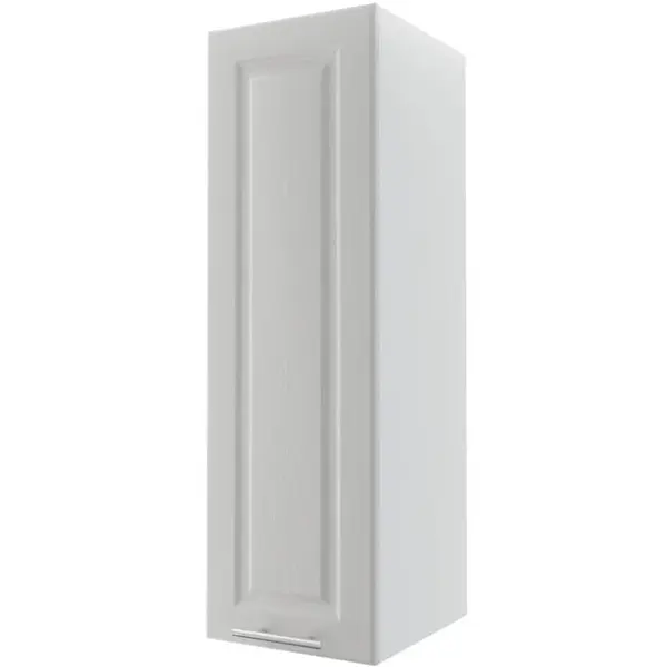 Kuchynská skrinka Emporium W4/30 light grey stone/biela