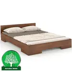 Posteľ drevené  buk Skandica Spectrum Nízka 140x200 orech