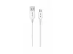 Kabel iPEAX 90010117 USB/USB-C 1,5m White