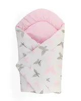 Bomimi Rychlozavinovačka soft oboustranná motýlci, růžová