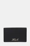 Kožená peněženka Karl Lagerfeld K/SIGNATURE