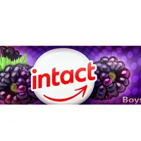 Intact Hroznový cukr s vitaminem C ostružina rolička 40 g