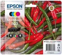 Epson 503 T09Q640 C13T09Q64010 barevná (CMYK) sada originální cartridge