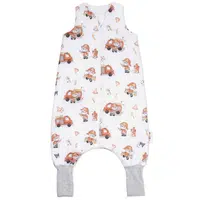 Baby Nellys Spací vak se zahrnovacími nohavičkami Baby fireman, vel. M, 86/104