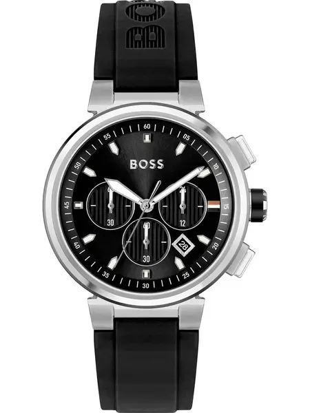 BOSS Analógové hodinky  čierna
