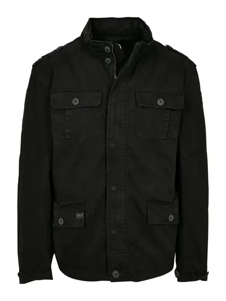 Brandit Prechodná bunda 'Britannia'  čierna