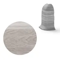 Vnější roh k soklu Naturel Gladstone sivý , PVC dĺžka 0,5 cm, výška hrany 56 mm, NATNGTZG8