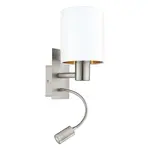 Nástenné svietidlo Eglo PASTERI biela 96484