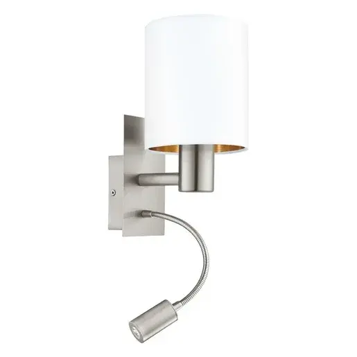 Nástenné svietidlo Eglo PASTERI biela 96484