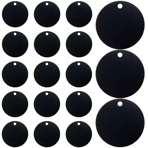 25Pcs Aluminum Pendants