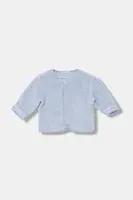 Dětská oboustranná bunda United Colors of Benetton modrá barva, hladká, 3EKNA501R