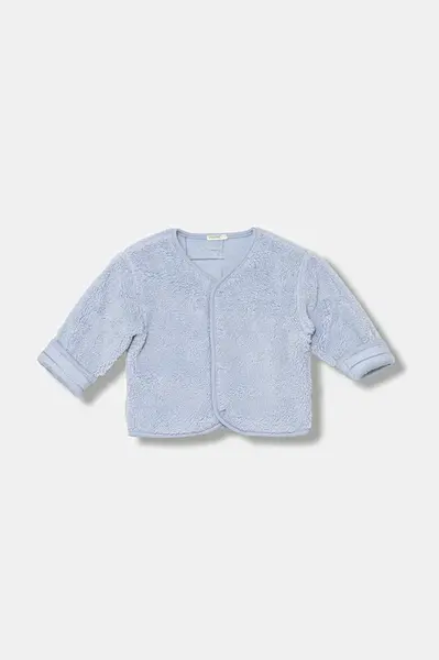 Dětská oboustranná bunda United Colors of Benetton modrá barva, hladká, 3EKNA501R