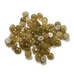 Natural White Jade Dyed Cabochons