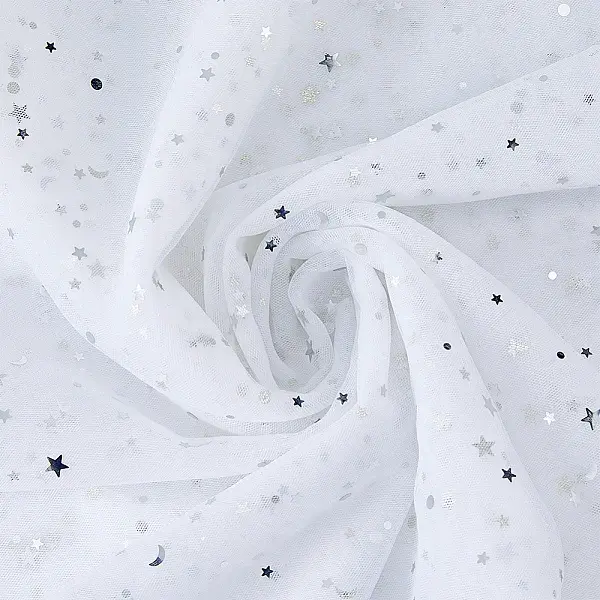 Star Pattern Nylon Mesh Fabric