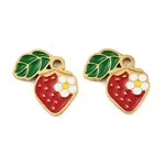 Fruit 304 Stainless Steel Enamel Charms