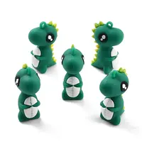 PVC Cartoon Dinosaur Pendants