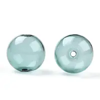 Transparent Blow High Borosilicate Glass Globe Beads