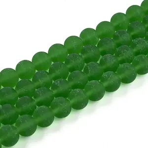 Transparent Glass Beads Strands