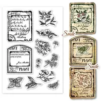 Custom PVC Plastic Clear Stamps