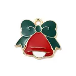 Christmas Alloy Enamel Pendants