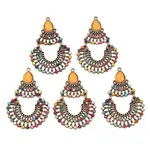 Alloy Acrylic Pendant Rhinestone Settings