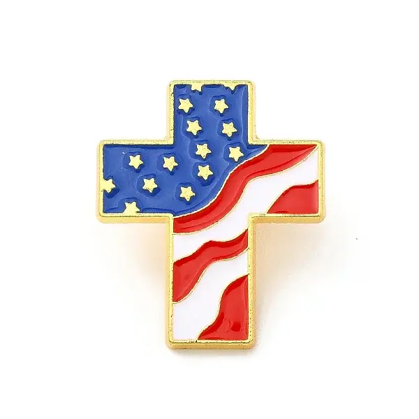 Cross Enamel Pin