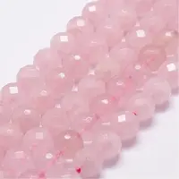 Natural Rose Quartz Beads Strands