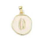 Brass Enamel Pendants