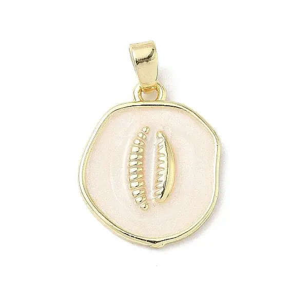 Brass Enamel Pendants